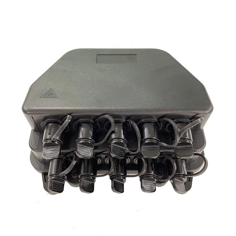 10 Port FAT CTO NAP Fiber Distribution Box Ftth Outdoor Fiber optic Access Terminal Box For Huawei