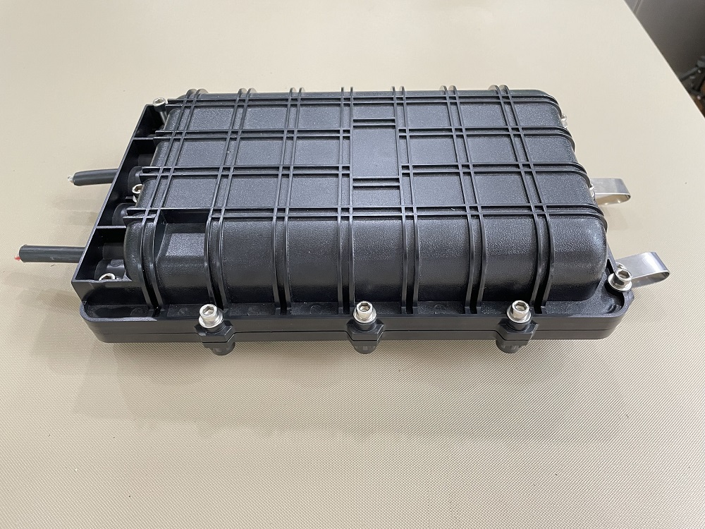 IP68 Waterproof 48 core ftth fiber optic splice closure price optical fiber optic joint enclosure junction box with PLC