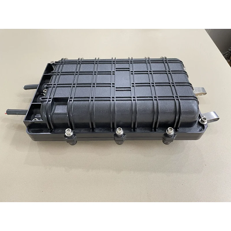 IP68 Waterproof 48 core ftth fiber optic splice closure price optical fiber optic joint enclosure junction box with PLC