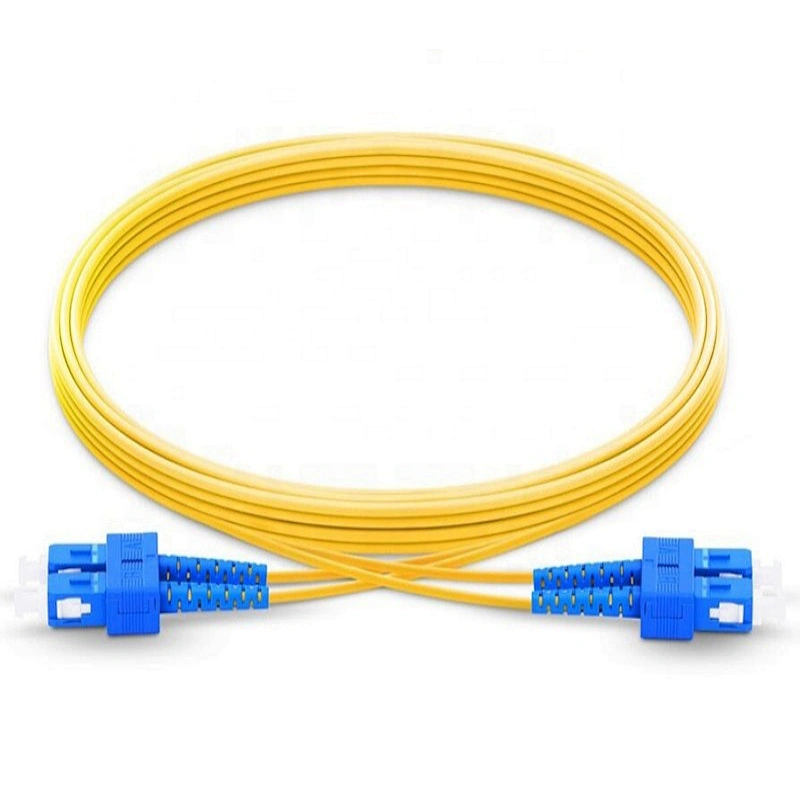 2.0mm 3.0mm SC UPC to SC UPC duplex Jumper 1m 2m 3m 5m Single mode G652d SC fiber optic patch cord patchcord
