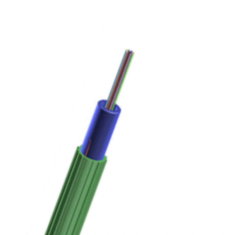 2 4 6 8 12 14 16 24 core GCYFTY HDPE jacket Mini Air Blowing Cable Micro fiber optic cable