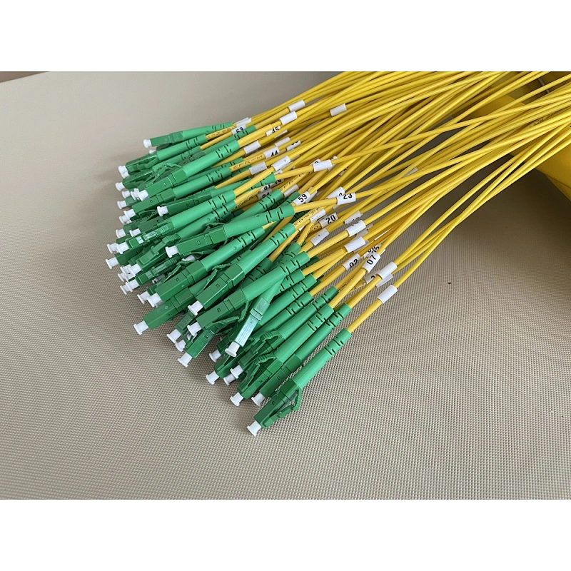 Multi Core Fan Out Fiber optic patch cable 96 Core LC APC Single Mode simplex G652D Fiber Optic Patch Cord