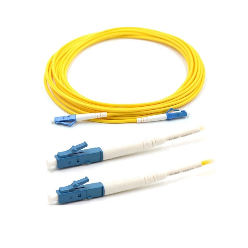 Simplex SX 9 / 125 Single Mode LC UPC fiber optic Patch cord optical patchcord G652D G657A SM LSZH LC - LC jumper Cable