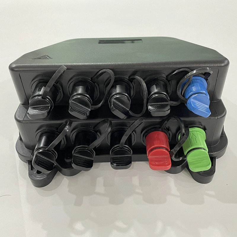 10 Port FAT CTO NAP Fiber Distribution Box Ftth Outdoor Fiber optic Access Terminal Box For Huawei