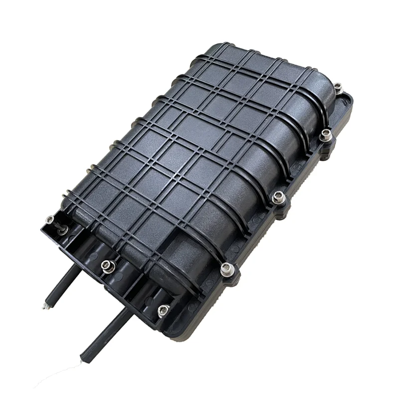 IP68 Waterproof 48 core ftth fiber optic splice closure price optical fiber optic joint enclosure junction box with PLC