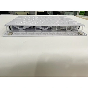 36 core 19 inch 1U Rack mount Drawer type Plastic Fiber Optic Patch Panel with plastic splice tray patch panel