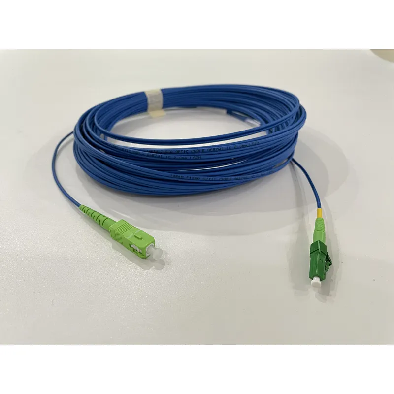 15m 20m Traceable Optic Fiber Patch Cord SC LC Fiber Optic Tracking Cable track patch cord