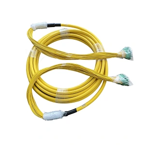 Multi Core Fan Out Fiber optic patch cable 96 Core LC APC Single Mode simplex G652D Fiber Optic Patch Cord