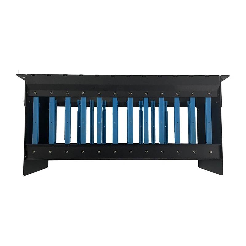 Fixed without cover High Density 144 Core Fiber Optic Patch Panel