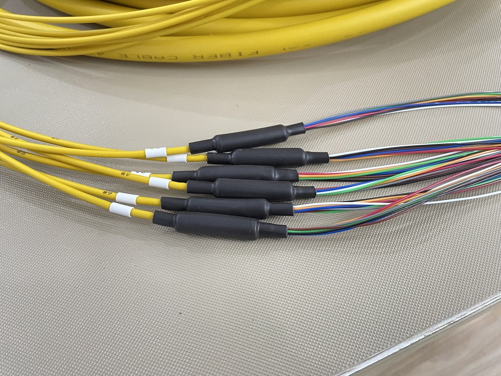 48 Core MPO APC SC APC Single Mode SM Multi Core Fan Out Fiber optic patch cable LSZH G652D Fiber Optic Patch Cord