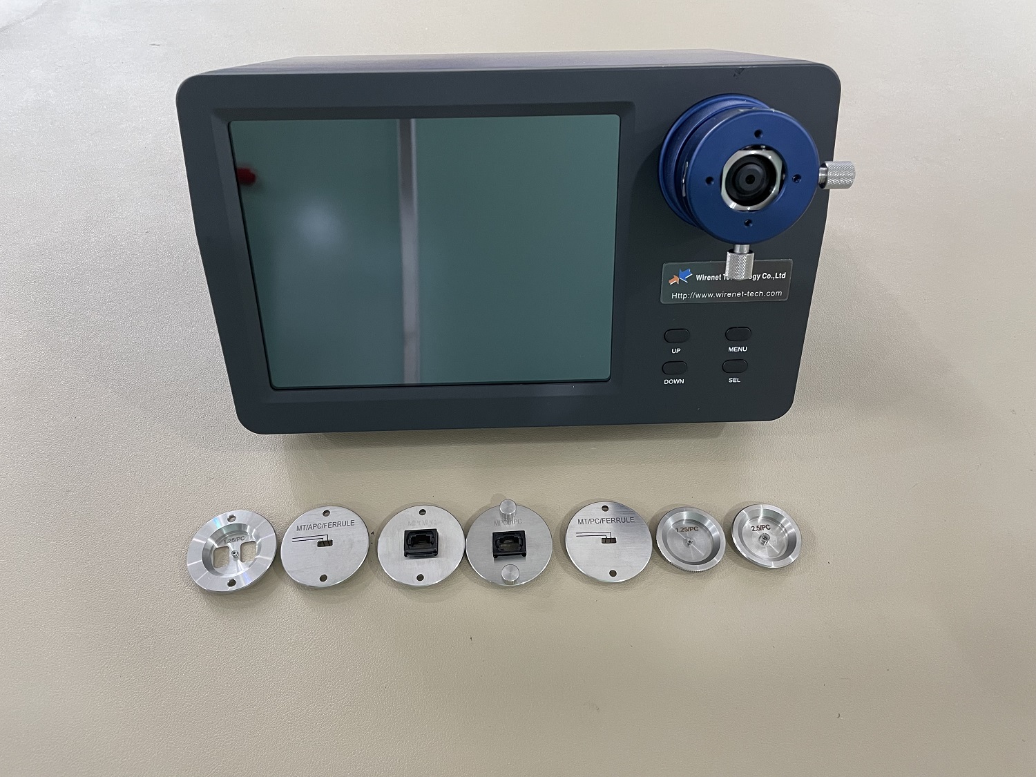 MPO MTP LC Uniboot 400X Probe Optical Module Fiber Optic Connector Inspection Microscope End Face Inspector