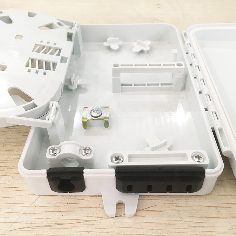 IP66 Waterproof 4 Core FTTH Terminal Box Fiber Termination Box
