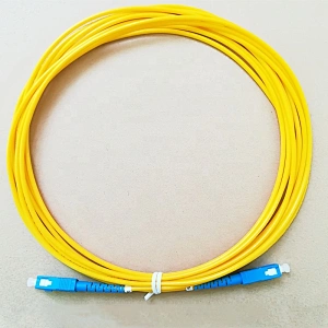 SC UPC Single Mode Simplex 3.0mm Fiber Optic Patch Cord