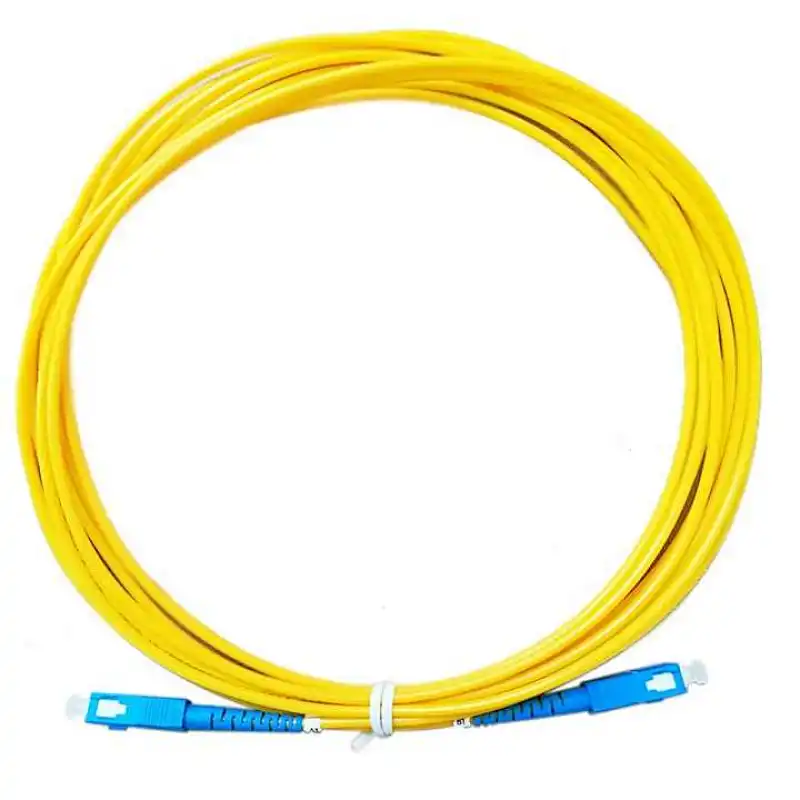 SC UPC Single Mode Simplex 3.0mm Fiber Optic Patch Cord