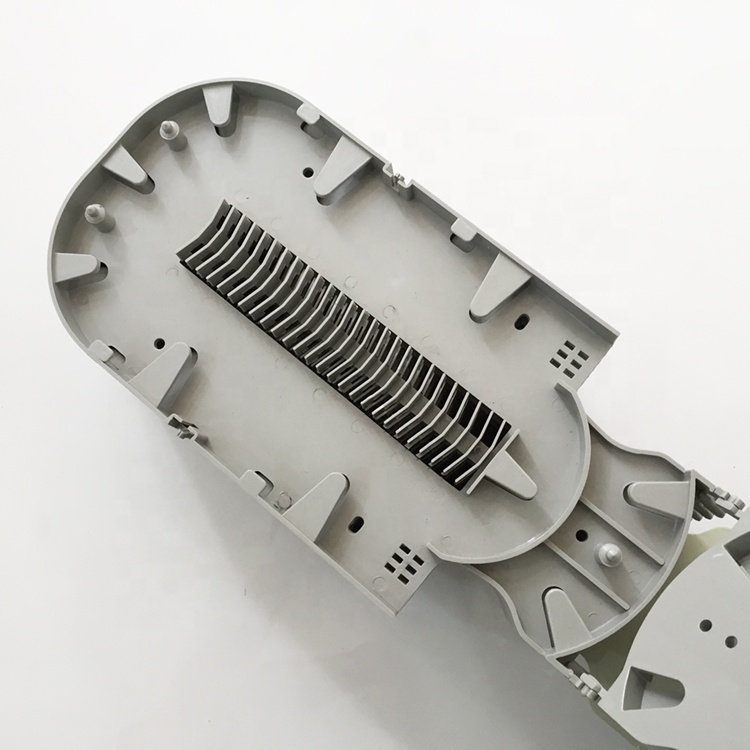 ftth optical mechanical 12 96 192 288 core fiber optic dome splice joint closure box