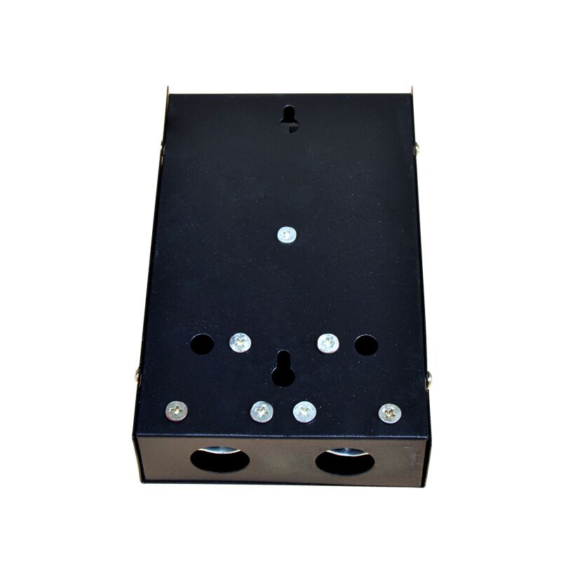 4 Port Mini Fibre Optic Terminal Splice Fusion Box LC DX Wall Mount Patch Panel