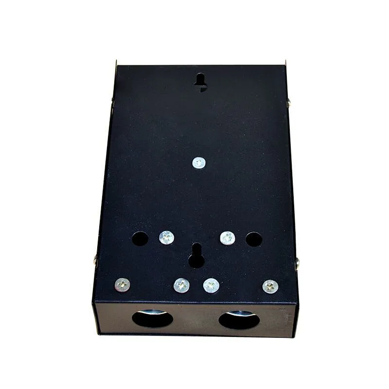 4 Port Mini Fibre Optic Terminal Splice Fusion Box LC DX Wall Mount Patch Panel