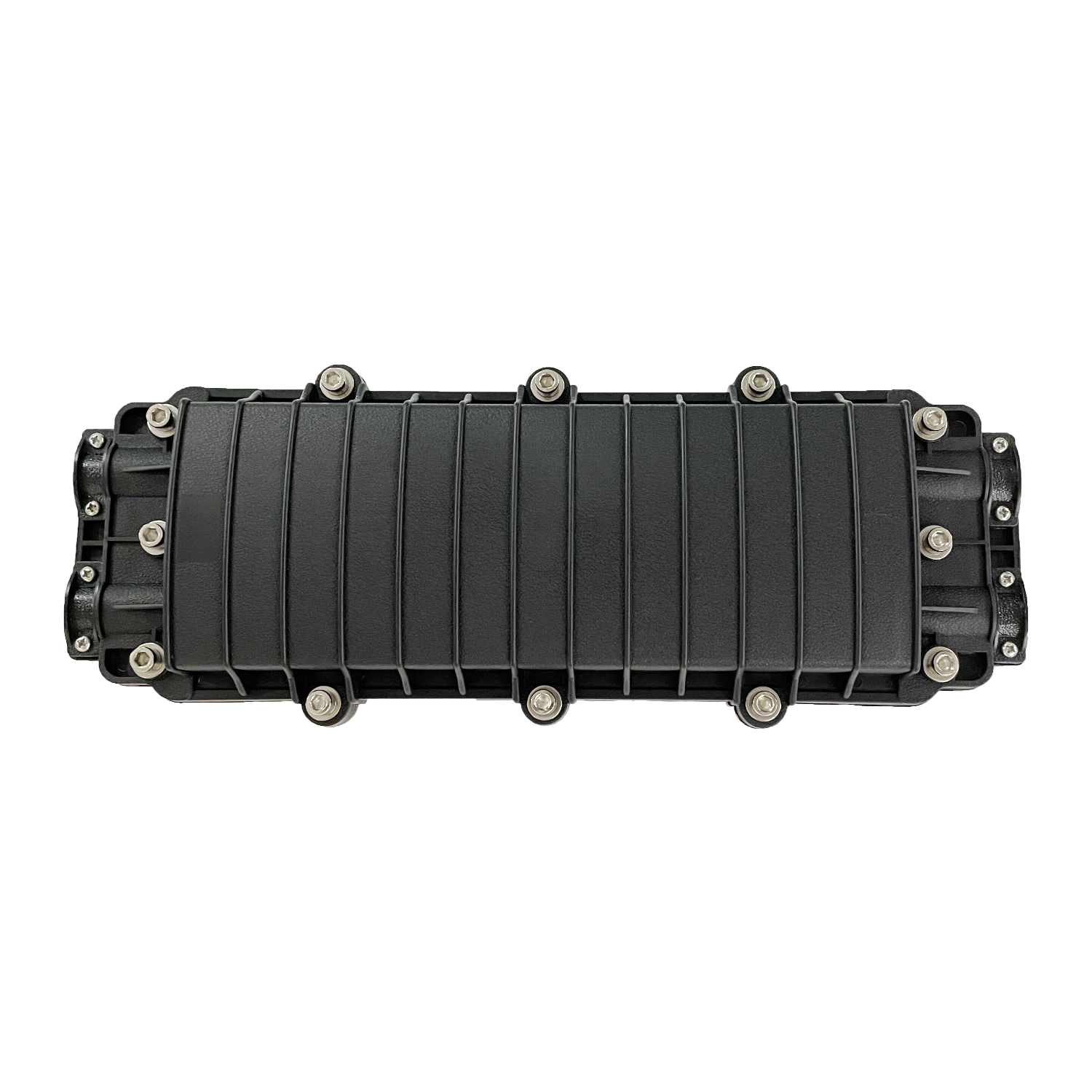 2 in 2 out Horizontal Type Fiber Optic Splice Joint Closure used in FTTH