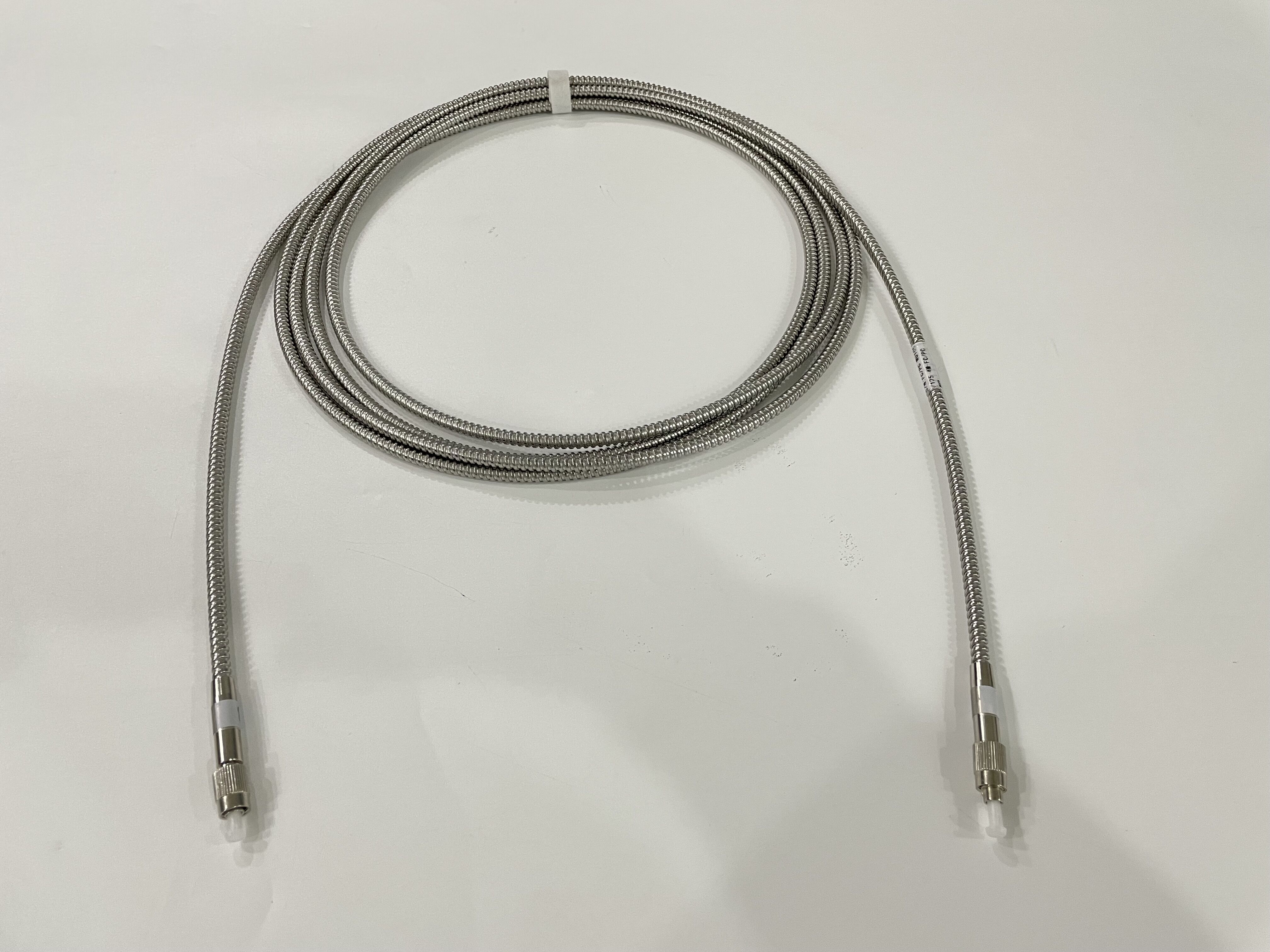 Laser Transmission big core diameter stainless steel sheath metal visible-NIR range 105um FC High power fiber patch cord