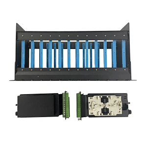 Fixed without cover High Density 144 Core Fiber Optic Patch Panel