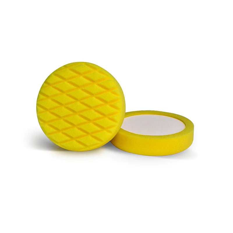 6 inch diamond cross face foam pad for DA polisher