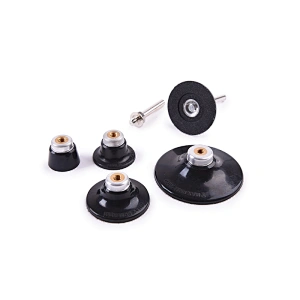 Rubber Molded Roloc Disc Holders In Medium & Hard Flexibility
