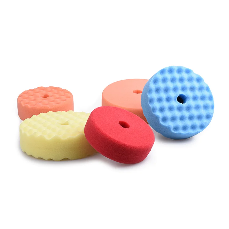 SunnyPads double side waffle face Foam polishing pad