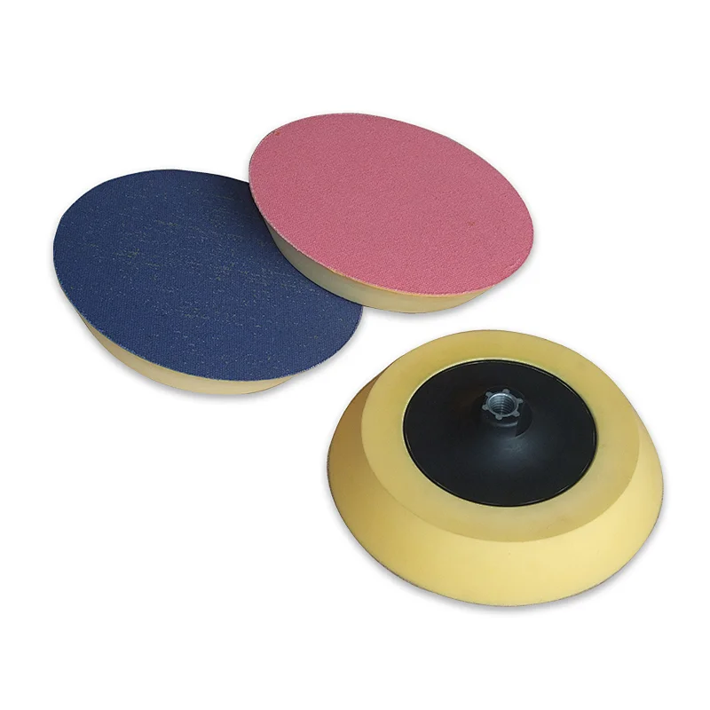 Rotary Backing Plates FlexEdge with Hook and Loop