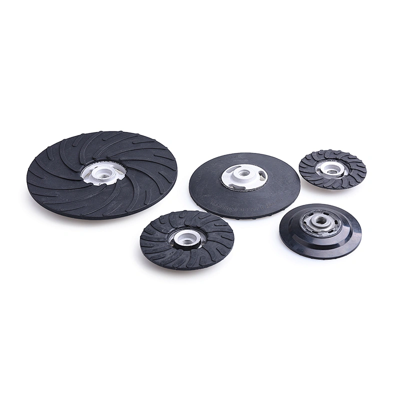 Rubber Molded Backing plates for Resin Fibre Discs