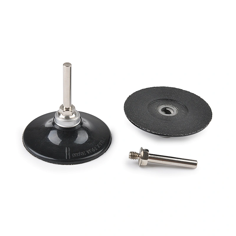 Rubber Molded Roloc Disc Holders In Medium & Hard Flexibility