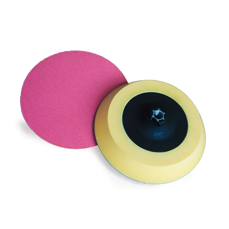 Rotary Backing Plates FlexEdge with Hook and Loop
