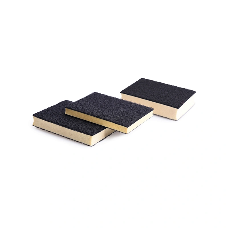 Interface cushion pads with extra-soft black foam layer