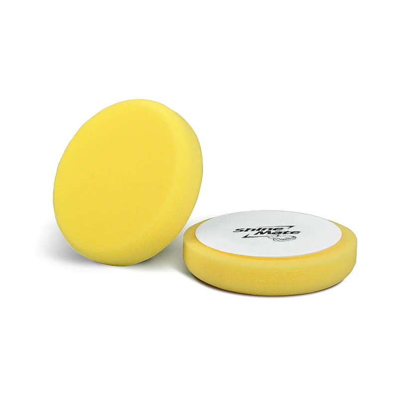 Foam Pads with FLAT face foam buffing and polishing pads