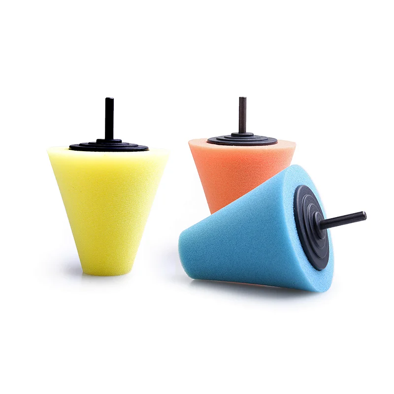 Polishing Foam Sponge Cone Polishing For Car Wheel Hub Car Tool