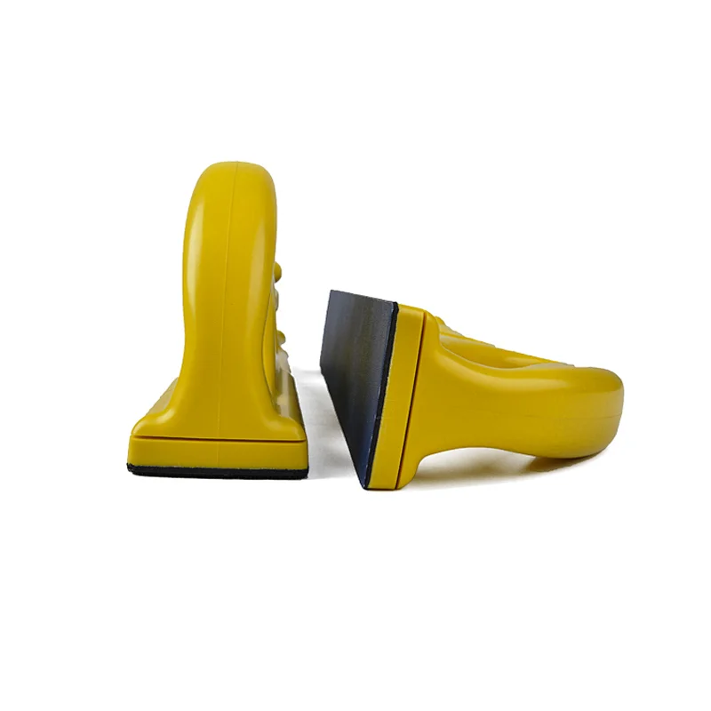 SunnyPads 67x400mm Lemon yellow PU Hand file for flat face sanding