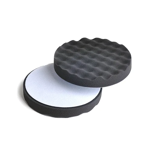 SunnyPads 7 inch Car sponge Waffle face foam pads none recessed  polishing pads