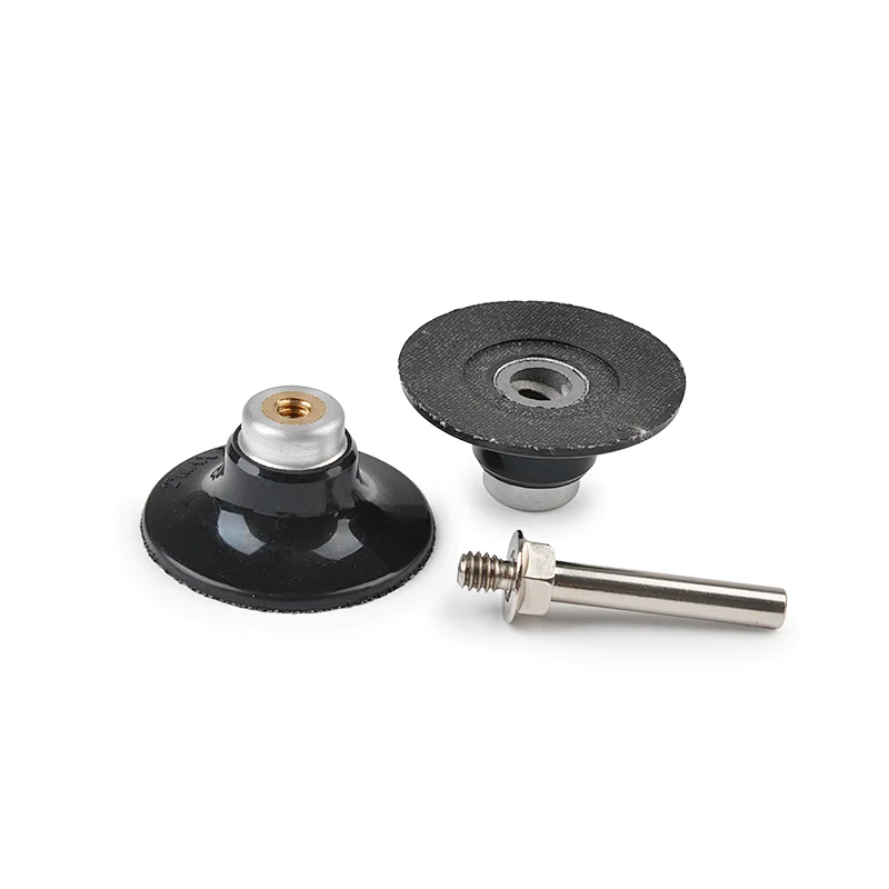 Rubber Molded Roloc Disc Holders In Medium & Hard Flexibility