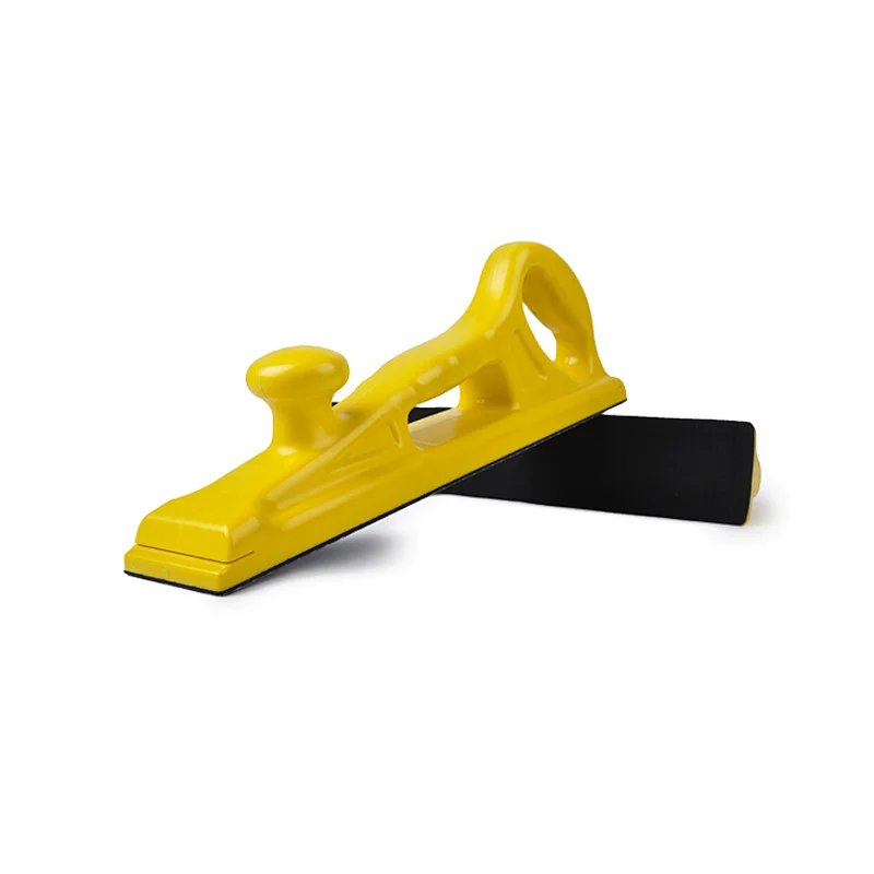 SunnyPads 67x400mm Lemon yellow PU Hand file for flat face sanding