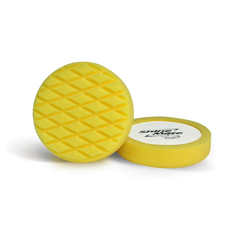 6 inch diamond cross face foam pad for DA polisher