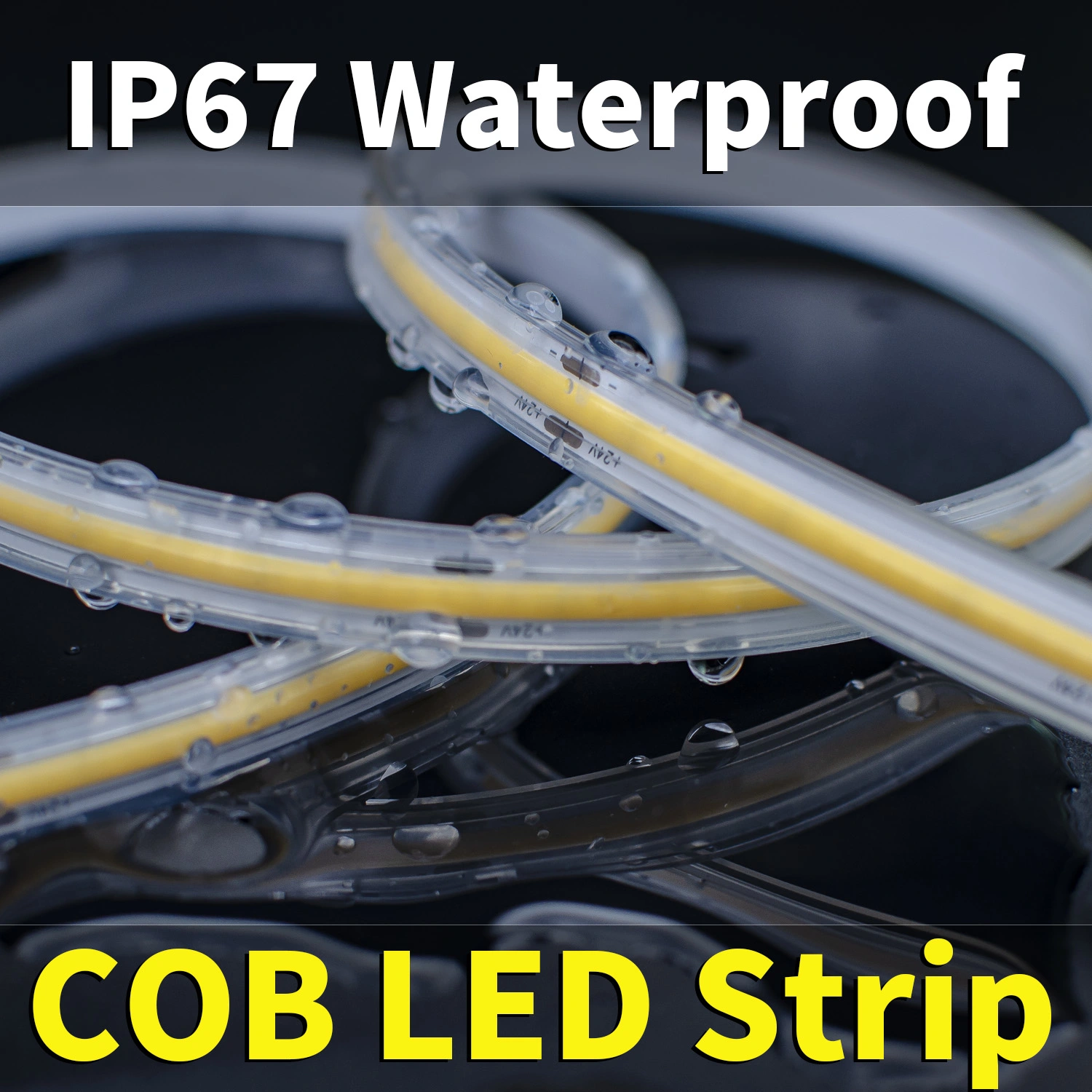 waterproof cob led strip lights