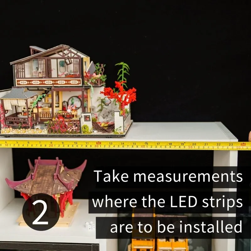 how to install the cob led strips for your project