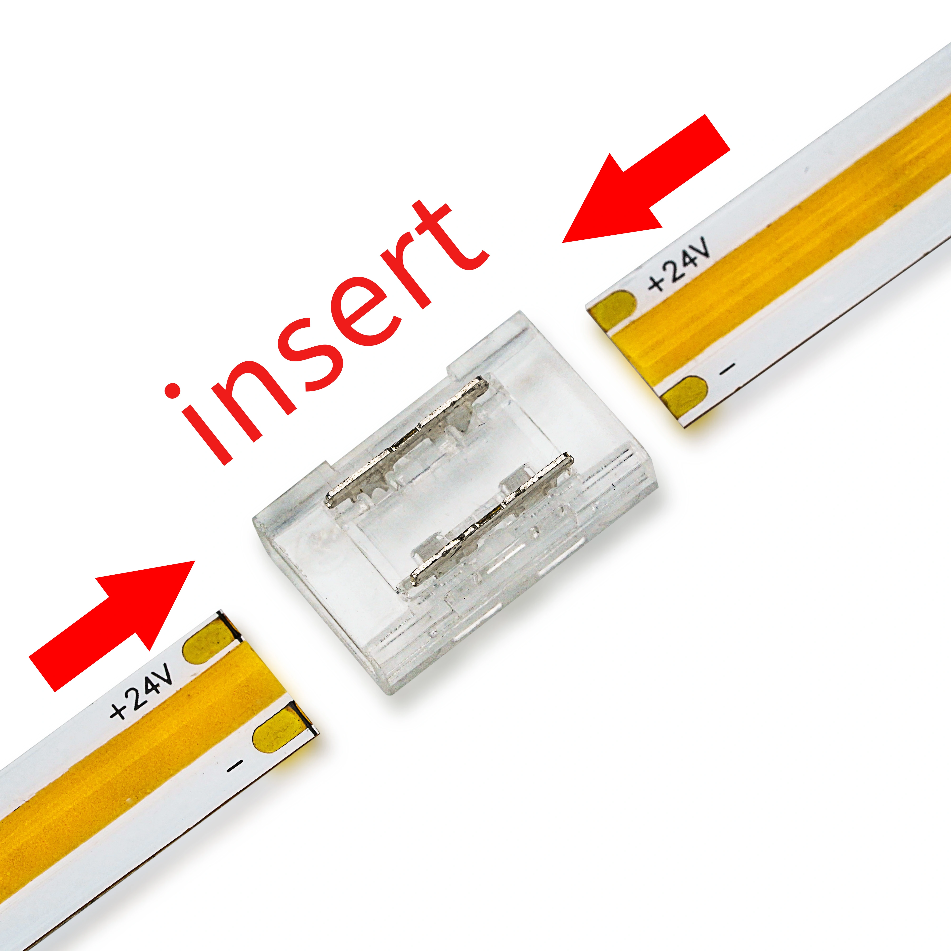 cob led strip connectors solderless jointer