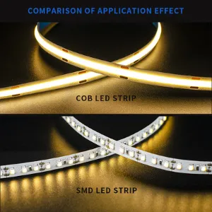 compare cob led strips and smd led strips