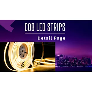Introducción detallada a las ventajas de las tiras de luz COB