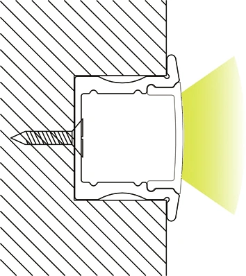 LED Aluminum profile YF-ALP003-R