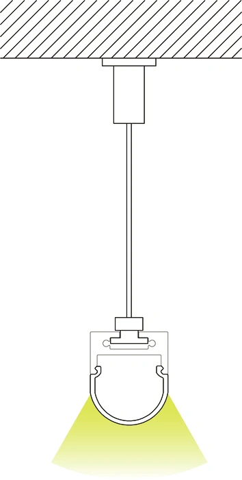 LED Aluminum Profile YF-ALP027