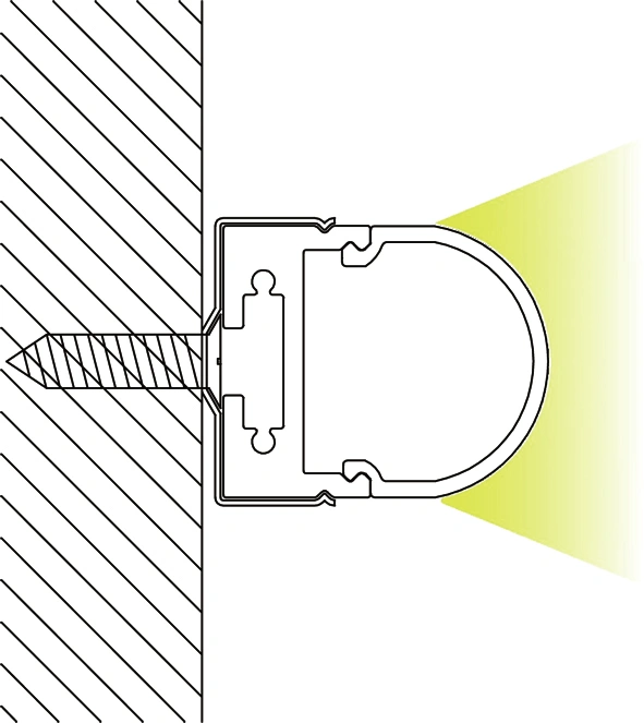 LED Aluminum Profile YF-ALP027