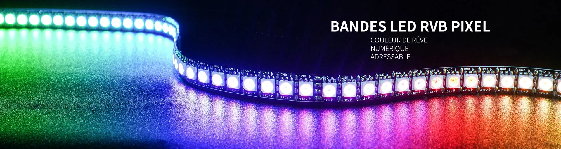 Dream color pixel IC SMD led strips