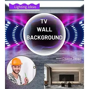 Die besten Design-Ideen für die Hintergrundbeleuchtung der TV-Wand