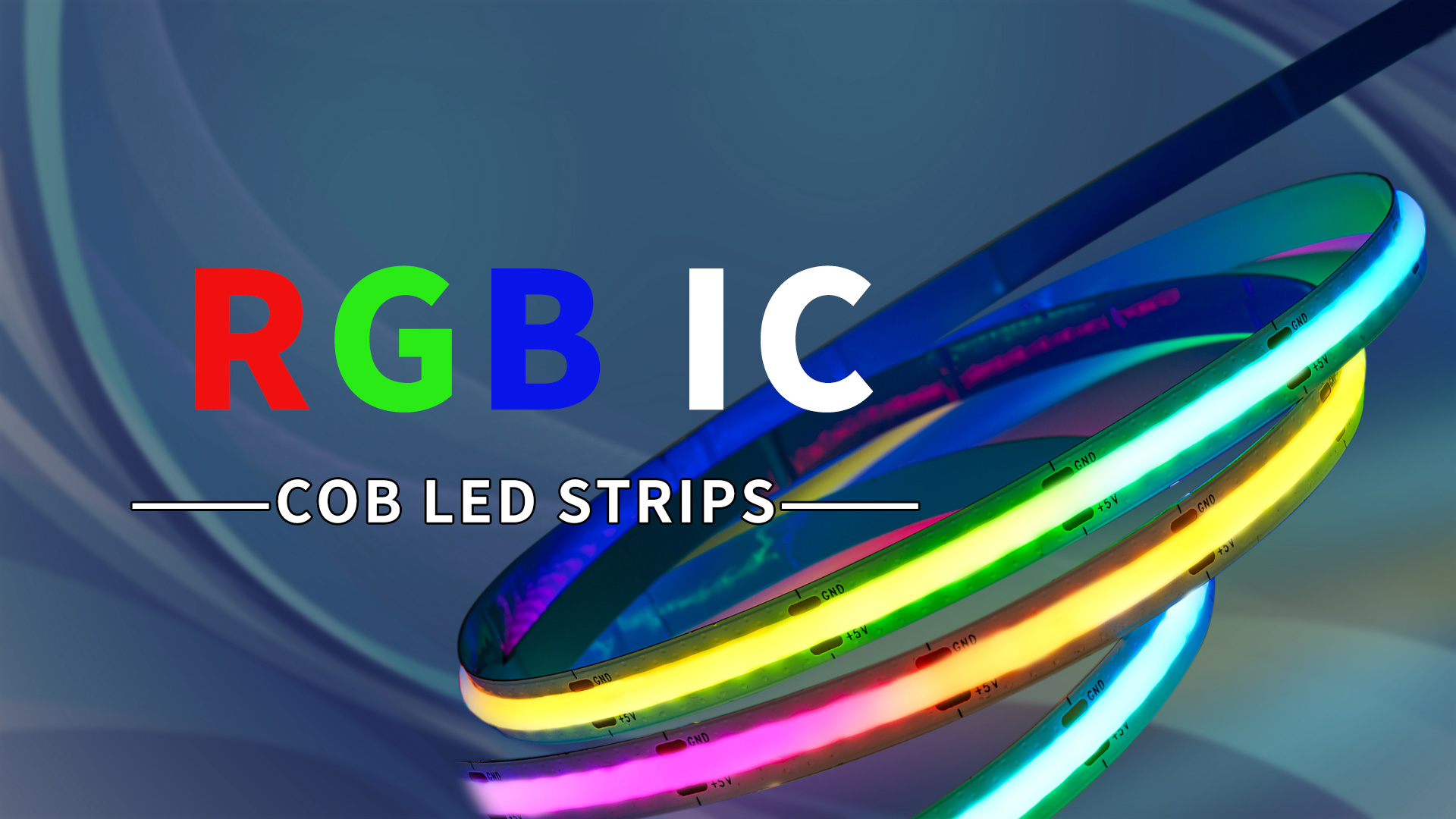 rgb ic cob led strips